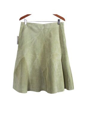 Skotts Washable Suede Midi Skirt